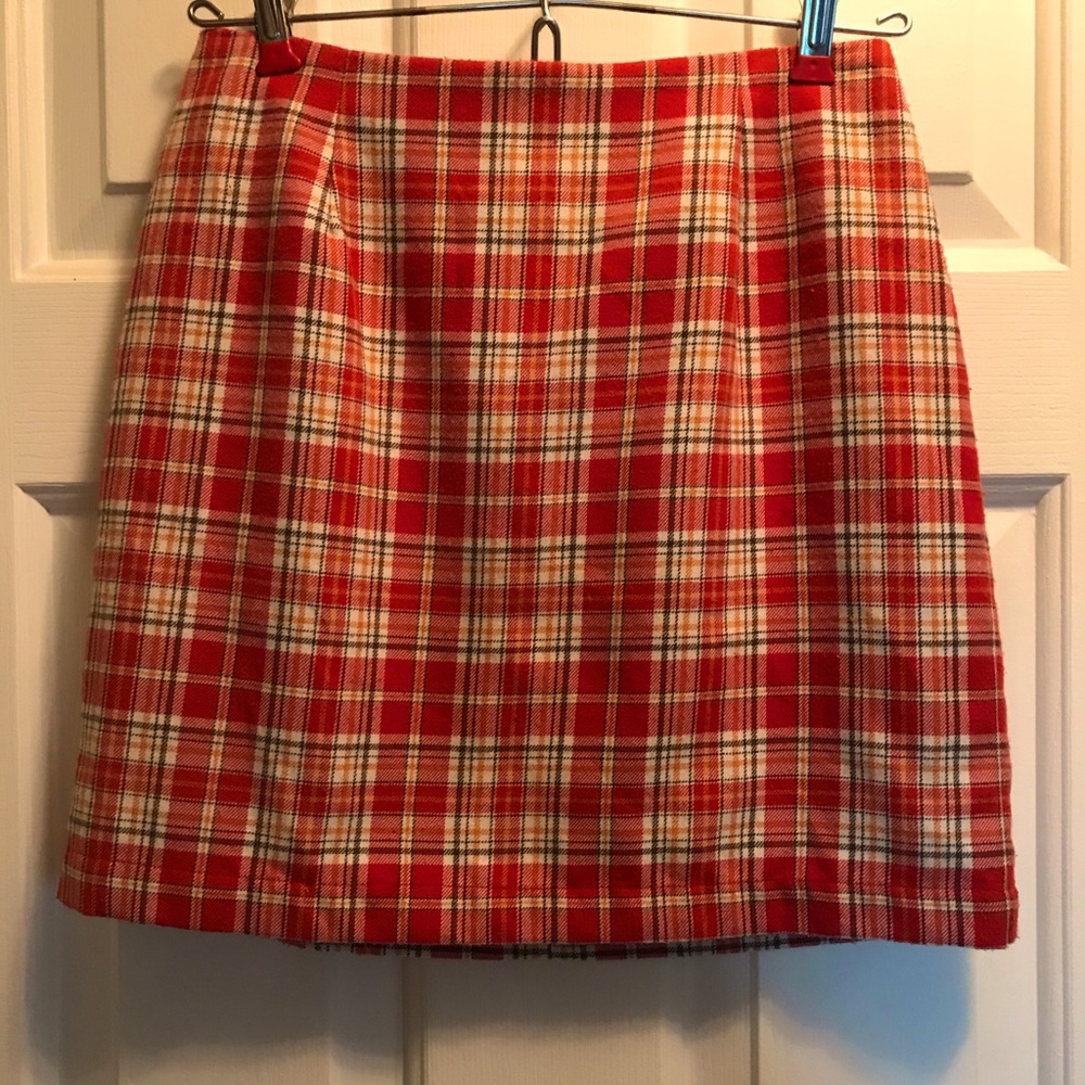 Gap Plaid Skirt